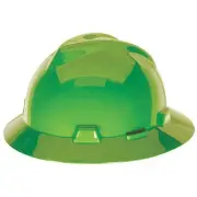 Msa Safety Hard Hat,Type 1, Class E,Hi-Vis Green 815570 Msa Safety 815570 Bright
