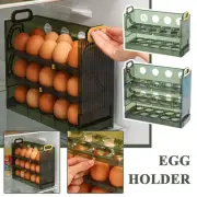 Kitchen Storage Refrigerator Side Door Egg Storage Egg Tray Storage Box Egg Box