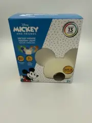 NEW DISNEY Mickey And Friends Mickey Mouse Squishy Tap Light Color Changing