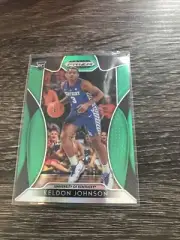 KELDON JOHNSON 2019-20 Panini Prizm Draft Picks ROOKIE Green Prizm #29 Spurs RC