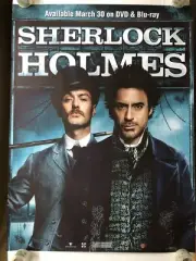 Sherlock Holmes 2009 Original Movie Poster One Sheet (27"x40") Double Sided
