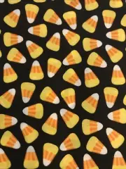 1 1/2 YDS CANDY CORN FABRIC BY RTC 44” WIDE HALLOWEEN FREE SHIPPING