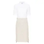 [Thom Browne] Thigh Length Patch Pocket Dress Women