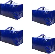 VENO 4 Pck Moving Bag Supplies Moving Box For College Packing Storage Box W/ Lid