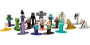 Minecraft Set of 18 Diecast Figures Nano Metalfigs Series Diecast Models by Jada