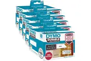 5 Pack Dymo 1933081 LW Durable Labels 25x89mm Black On White Box 700