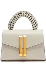 Demellier The Nano Montreal Leather Cross-body bag - Off White ONE SIZE