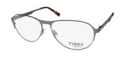 TIMEX L065 MAX LINE PREMIUM "MOB/MAFIA" BOSS STYLE MENS EYEGLASS FRAME/GLASSES