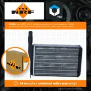 Heater Matrix fits FIAT PANDA 169AXE1B 1.4 2006 on 169A3.000 Exchanger Interior