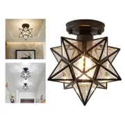 Hot Flush Mount Lamps Dining Room Star Shape Ceiling Light Nordic Style PVC