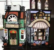OOAK Artisan Halloween Plastic Dollhouse Witches Fixins Potions Apothecary Shop