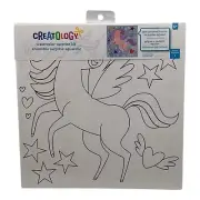 Creatology Watercolor Surprise Kit Unicorn Kids Paint Brush & Palette Art Set