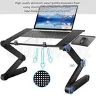 Levede Laptop Stand Desk Computer Table Adjustable Foldable Bed Tables Work Tray