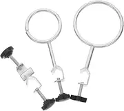 LIGIGWASH Complete Lab Support Kit Retort Ring Clamp Small Large Rings Clamp for Beakers Quick Setup
