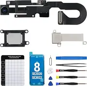 for iPhone 8 Ear Speaker Replacement for iPhone SE 2020 with 7MP Front Camera Earpiece Module with Proximity Sensor Microphone Flex Cable Part Ambient Light Fix Repair Tool Kit A1863 A1905 A1906