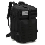 Military Tactical Backpacks for Men/Women 45L Army Molle Daypack 3 45l Black