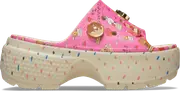 Crocs LINE FRIENDS Stomp Slide; Bone, W7/M5