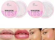 CHSEEO 2PCS Clear Colour Changing Lip Blushs Oil, Moisturizing Liquid Blusher for Cheeks & Lips, PH Blush Lip Gloss Tinted, Multi Use Cream Cheek Rouge, for Glitter Face Lips Shiny Makeup Cosmetic #3
