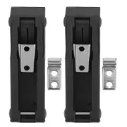 Replacement Hood Hasp, Flexible Draw Latch, Enhanced Durability for Multiple Uses Black 9.8X3CM