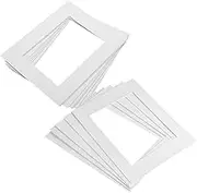 Mat for Artwork 15pcs Pre-cut Picture Frame Mats Diy Photo Frame Mats Matting for Art