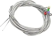 SWOOMEY U34 Colorful Head Stainless Steel Bass Strings Music Wire Durable Metal Strings for Instruments