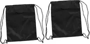 GLEAVI 2pcs Mesh Drawstring Helmet Bag Waterproof Storage Pouch for Half Helmets Bike Motorcycle
