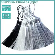 30-90X Grey Series Fringe Tassel Sew Hang Craft DIY Trim Pendant Bookmark Decor