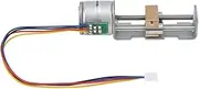 Linear Stepper Motor,Mini Linear Rail Guide Slide 2 Phase 4 Wire,Linear Stage Actuator for DIY Small Sliders 20mm.