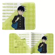 New Ritsu Kageyama Style A MOB PSYCHO 100 BiFold Wallet Credit Card Billfold