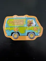 Scooby-Doo Mystery Machine Sour Green Candy Embossed Metal Tin NEW! RARE Scooby!