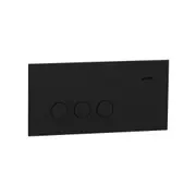 Clipsal 1043PA-ZB Switch, Clipsal Solis, 3 gangs, horizontal, 16AX/20A