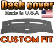 Fits 1995-1997 LINCOLN TOWN CAR DASH COVER MAT DASHBOARD PAD / CHARCOAL GREY (for: Lincoln)