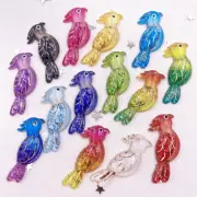 10Pcs Resin Parrot Flatback Craft Embellishments