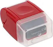 KALLORY 1pc Confidentiality Seal Privacy Security Stamp Safety Information Seal Identity Postage Stamps Privacy Protection Stamps Id Protection Roller Stamp Letter Opener Plastic Red