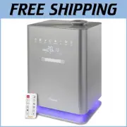 Remote-Controlled Ultrasonic Humidifier - Warm & Cool Mist for Bedroom Comfort