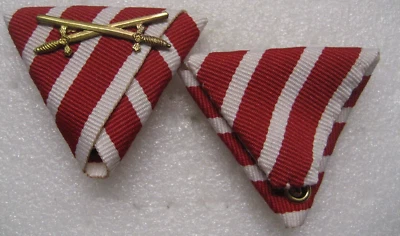 Austria Merit Cross for Military Chaplains w.Swords Medal Ribbon,ww1