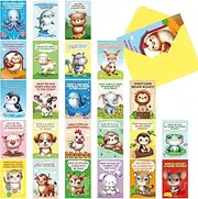 Treasure Cove Animal Joke Notecards Kids Funny Thinking of You Cards