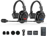 SYNCO XTALK X2 2.4GHz Wireless Intercom Headset System 350M/1148FT For 2 Persons