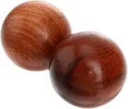 PLAFOPE 2Pcs Hand Massage Balls Natural Wood Acupoint Massagers for Hand Muscle Relief Flexibility for Manual Therapy Relaxation
