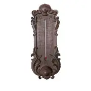 Mr Gecko Thermometer Elegant Handcrafted Indoor/Outdoor Cast Iron Antique Rust