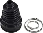1 Set Universal CV Boot Silicone CV Joint Boot Stretch Driveshaft CV Boot Clamp 21mm a-nd 95mm Stainless Steel Clamp Accessories