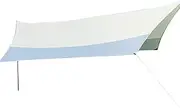 Beach Tent Portable,17.06 Ft × 14.76 Ft Quick Easy Setup Canopy | Large Coverage, Heavy Duty Sunshade, UV Protection For Backpacking