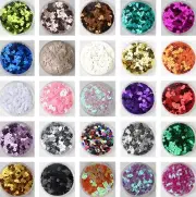 Hardy'sTextile Diameter4mm Flat Round Sequins for Custume Dancewear Craft Cutout