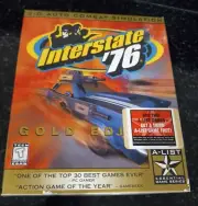 NEW SEALED Vintage Interstate 76 PC Big Retail Box Box RARE