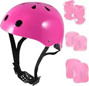 BESPORTBLE 1Set Protective Gear Skating Helmet Knee Elbow Pads Safety Gear for Boys for Skateboard Roller Skating Scooter Activities Comfortable