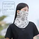 Ice Silk Sunscreen Face Mask Half Face Cover Cycling Bike Motorcycle