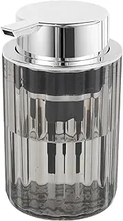 Foaming Hand Soap Dispenser Clear Soap Foaming Dispenser Refillable Hand Soap Pump Dispenser Refillable Liquid Lotion Hand Soap Dispenser Hand Wash Dispenser for Kitchen (Gray)