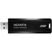 Adata Portable external Elite SC610 Metalic SSD, 1TB, USB 3.2, Gen 2, Black