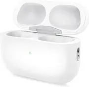 Wireless Charging Case for AirPod Pro 1st and 2nd Gen, Charging Case Replacement Compatible for AirPods Pro 1/2, Built-in 660 mAh Battery with Bluetooth Pairing Sync for AirPod Pro 2 (White)