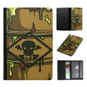 PASSPORT ITINERARY ORGANIZER|NUCLEAR WASTE DUMP BARREL